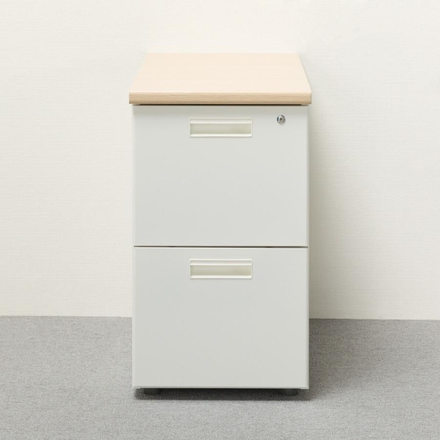 ニトリ（NITORI） 脇机(2段 GD-02 OAK/WH) : ニトリ Yahoo!店 - 通販