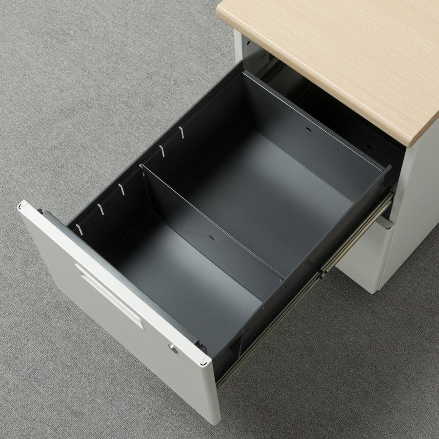 ニトリ（NITORI） 脇机(2段 GD-02 OAK/WH) : ニトリ Yahoo!店 - 通販