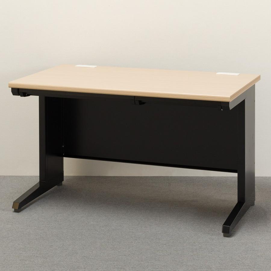 ニトリ（NITORI） 平机(MDC127 OAK/BK) : ニトリ Yahoo!店 - 通販