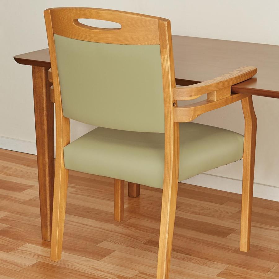 ニトリ（NITORI） 木製チェア(ケイプ2DA M ダブルアーム LBR/GR)ニトリ