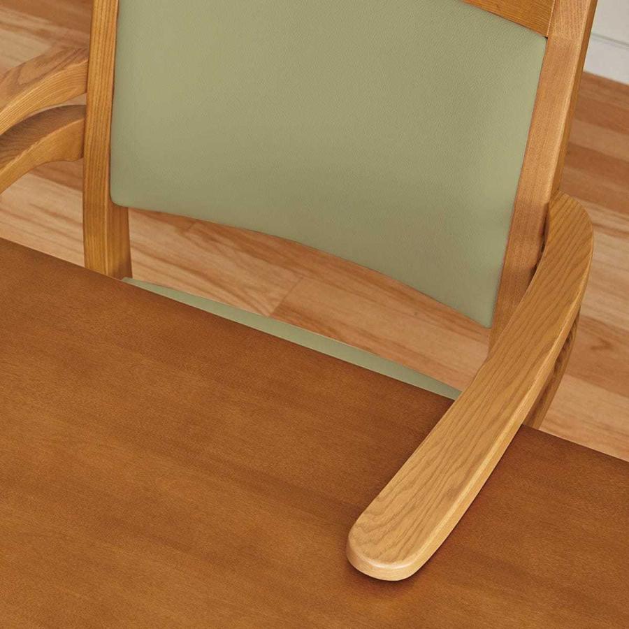 ニトリ（NITORI） 木製チェア(ケイプ2DA M ダブルアーム LBR/GR)ニトリ