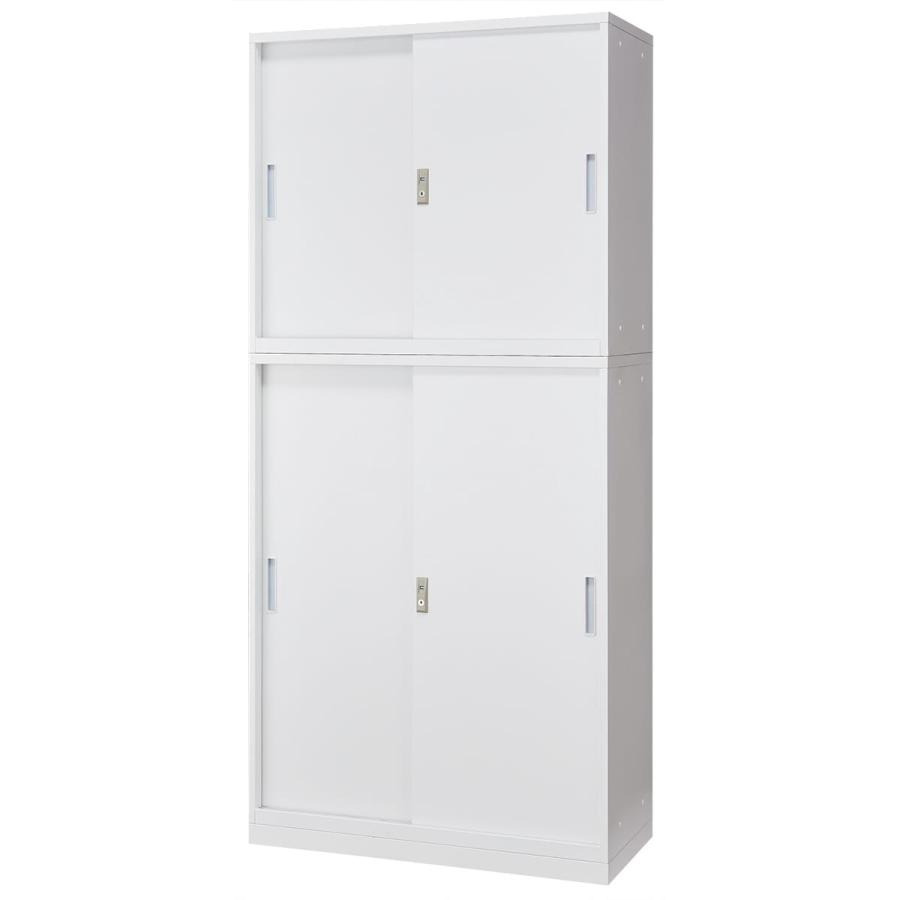 ニトリ（NITORI） スチールキャビネット(NT-2A4S 3A4S WH ベースツキ