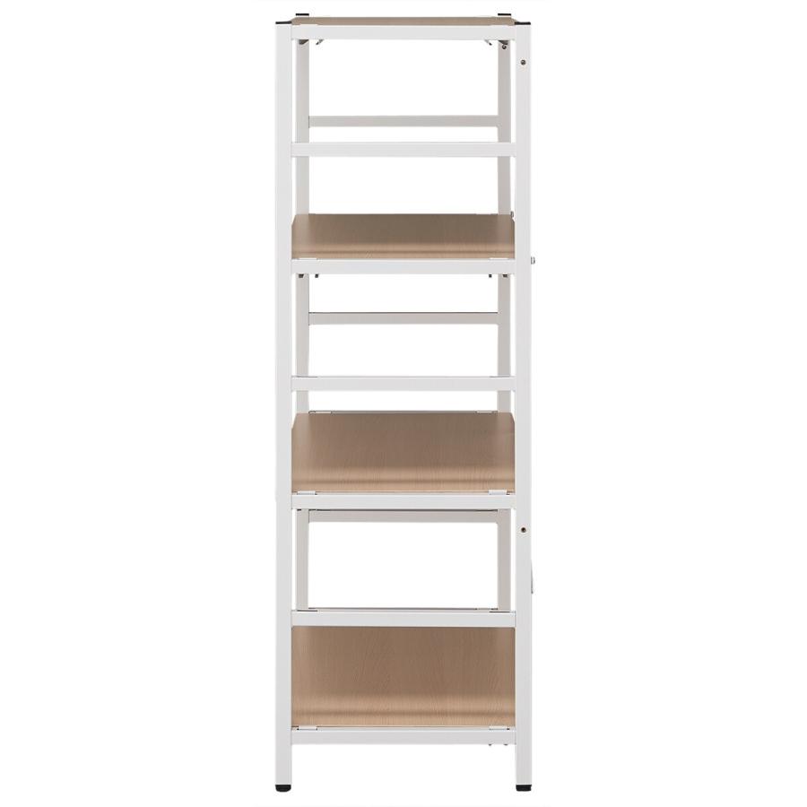 ニトリ（NITORI） シェルフ(3段 NT-1200 WH/OAK) : ニトリ Yahoo!店