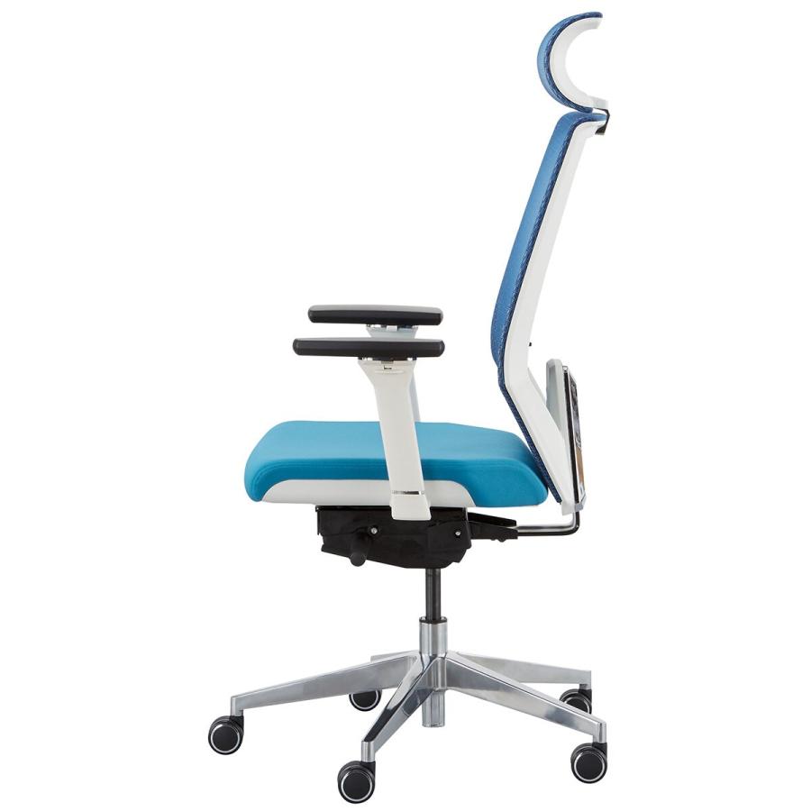 お値段以上 ニトリ オフィスチェア ニトリ（NITORI） オフィスチェア(MS8005-A 前傾チルト機能付き WH/BL