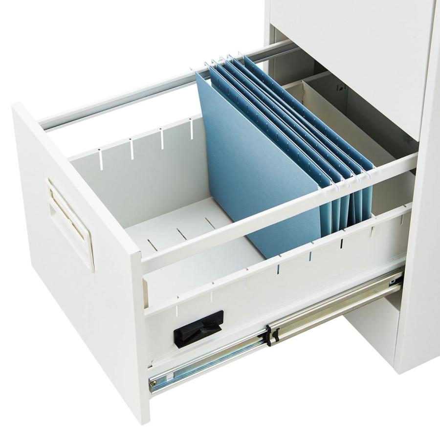 ニトリ（NITORI） ファイリングキャビネット(TSFC 4段 ハンギング