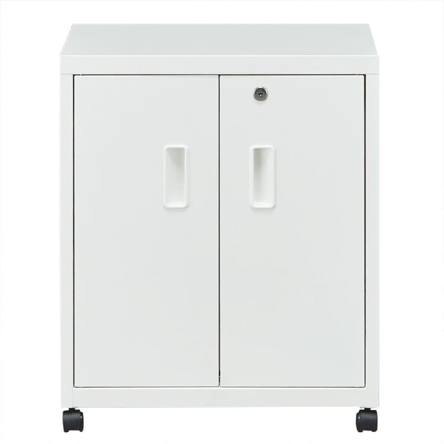 ニトリ　デスクワゴン ニトリ（NITORI） デスクワゴン(TSDT 扉 500 WH) : ニトリ Yahoo!店