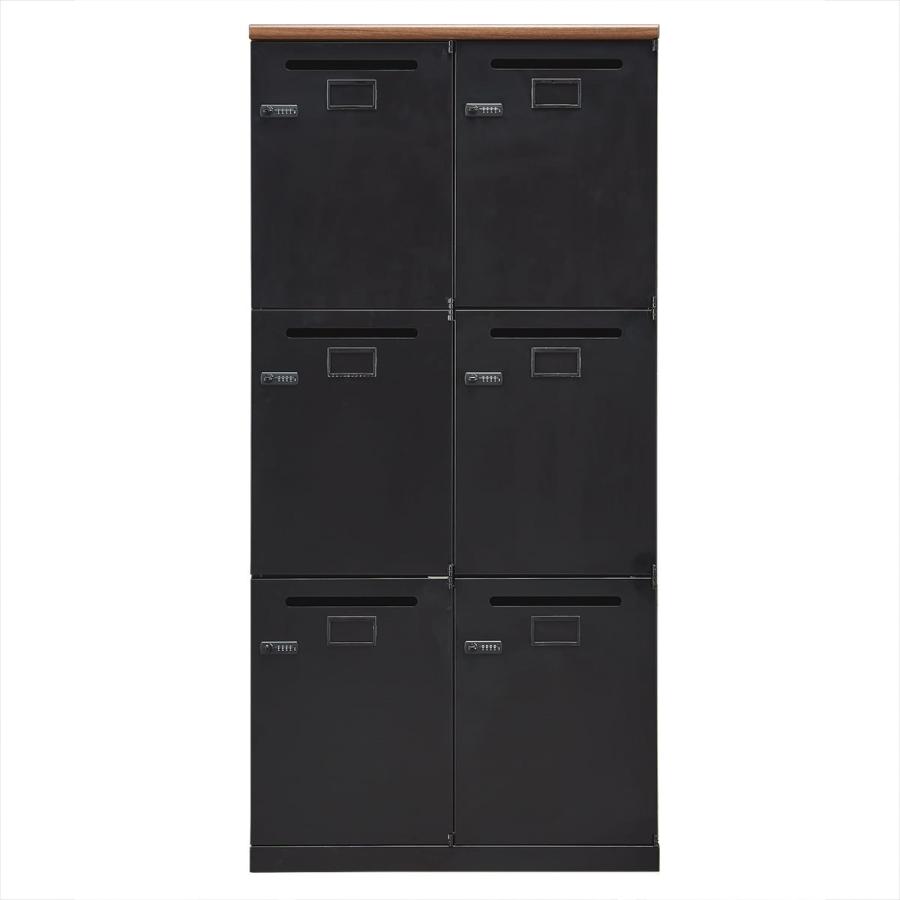 ハードロッカーSS❗新品未使用❗ ニトリ（NITORI） パーソナルロッカー(TSPL-06 BK/WN)ニトリ : ニトリ