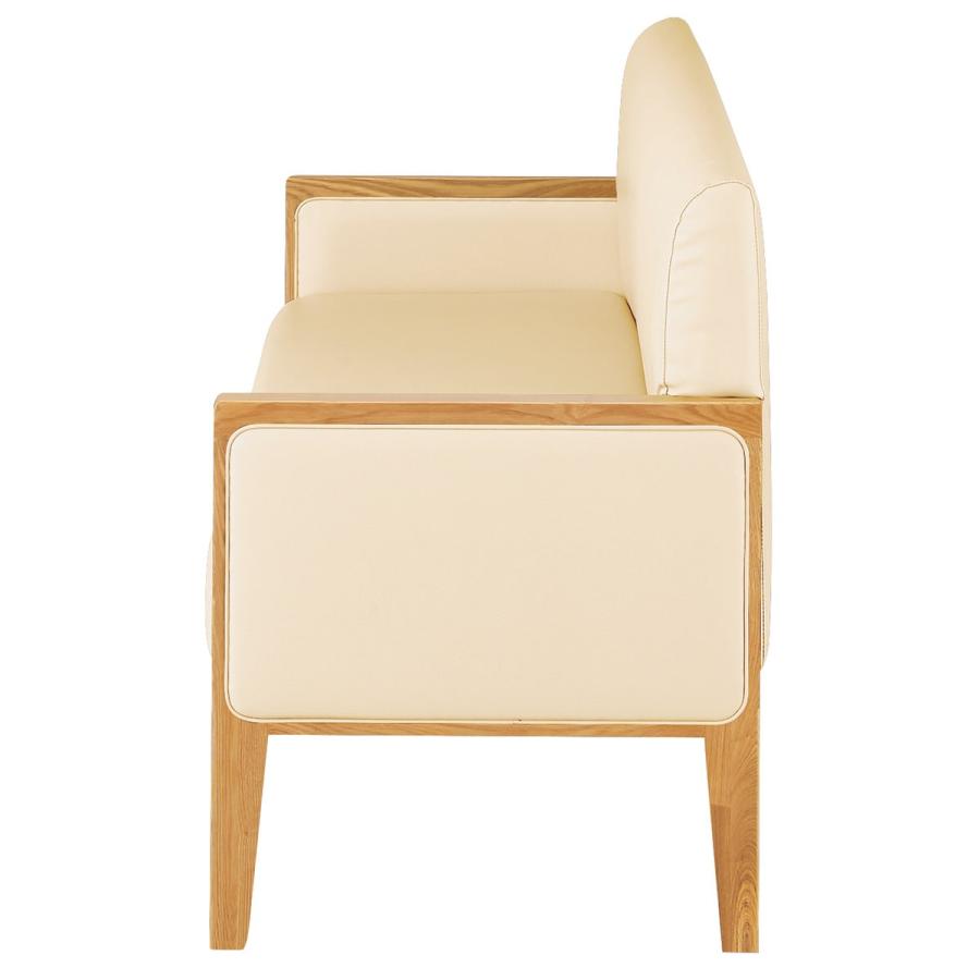 ニトリ（NITORI） 3人掛けダイニングベンチ(WD-02 LBR/IV)ニトリ