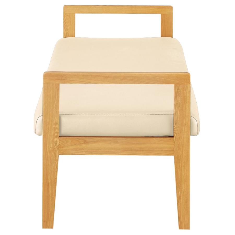 ニトリ（NITORI） 3人掛けダイニングベンチ(WD-03 LBR/IV)ニトリ