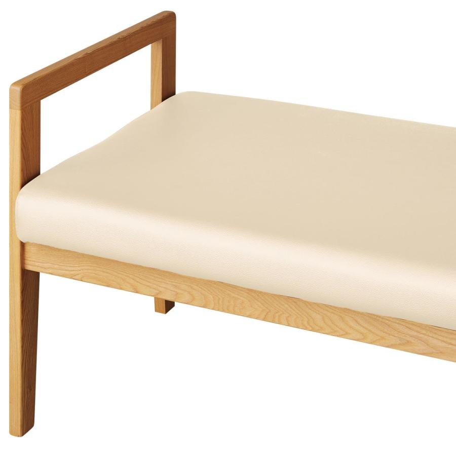 ニトリ（NITORI） 3人掛けダイニングベンチ(WD-03 LBR/IV)ニトリ