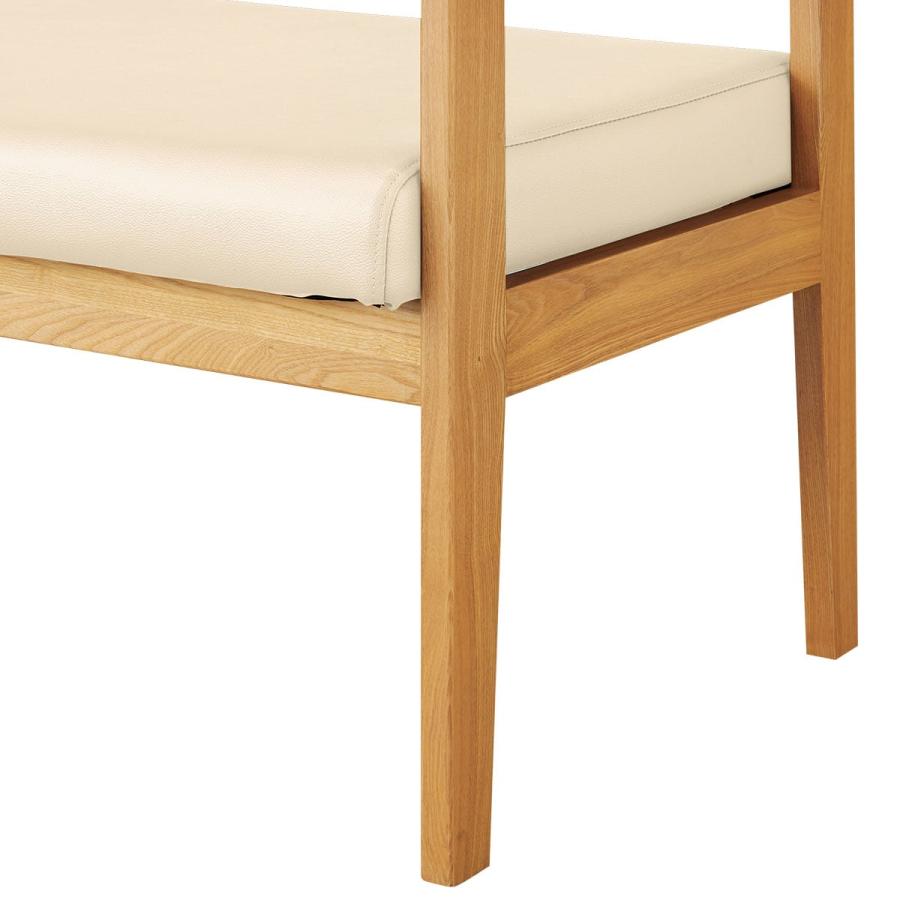 ニトリ（NITORI） 3人掛けダイニングベンチ(WD-03 LBR/IV)ニトリ