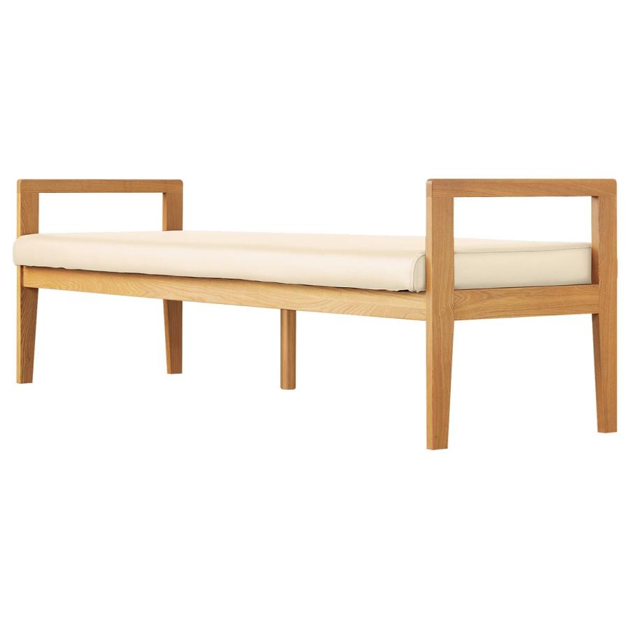 ニトリ（NITORI） 3人掛けダイニングベンチ(WD-03 LBR/IV)ニトリ