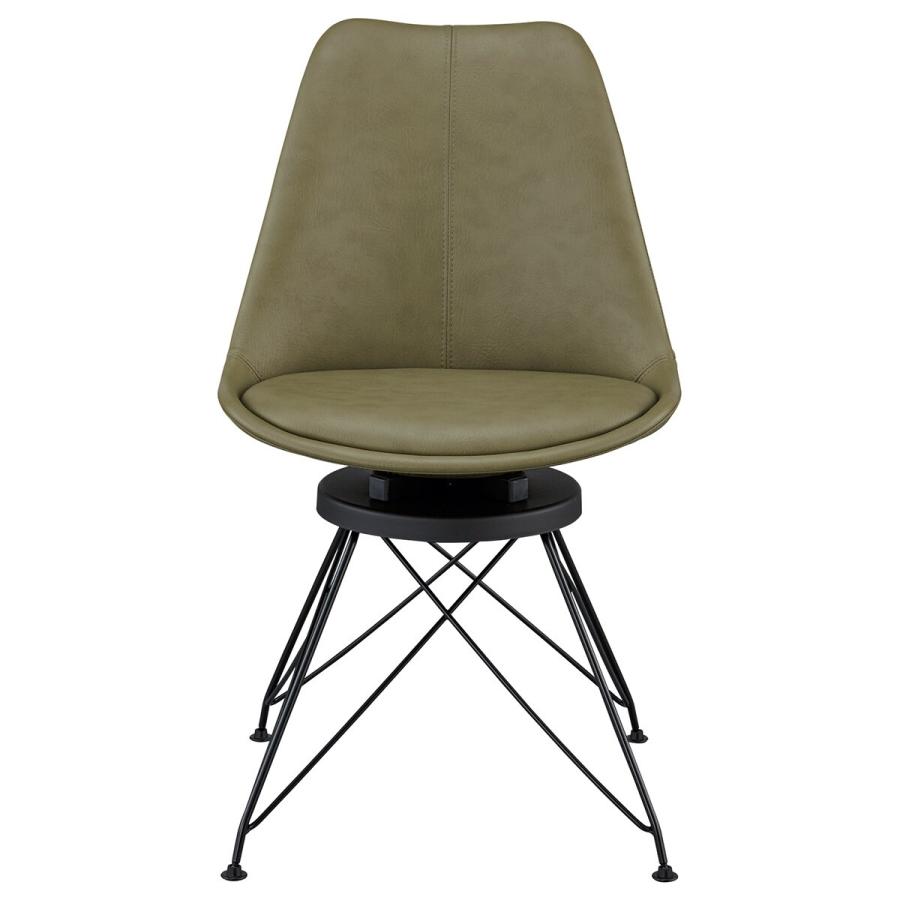 ニトリ（NITORI） シェル型チェア(H-1190-63L 回転式 GR) : ニトリ