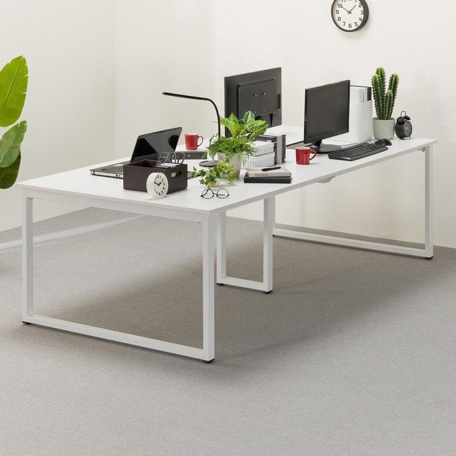 フリーアドレスデスク テーブル Nt 2400 Wh Wh ニトリ 配送員設置 3年保証 ニトリ Yahoo 店 通販 Yahoo ショッピング