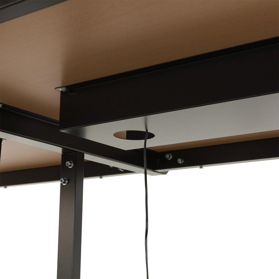 ニトリ（NITORI） フリーアドレス デスク(NT2-1200 WN/BK) : ニトリ