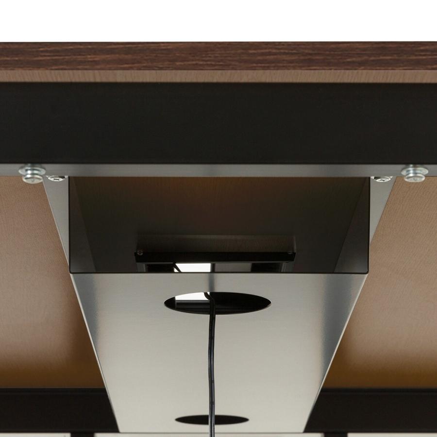 ニトリ（NITORI） フリーアドレス デスク(NT2-1200 WN/BK) : ニトリ