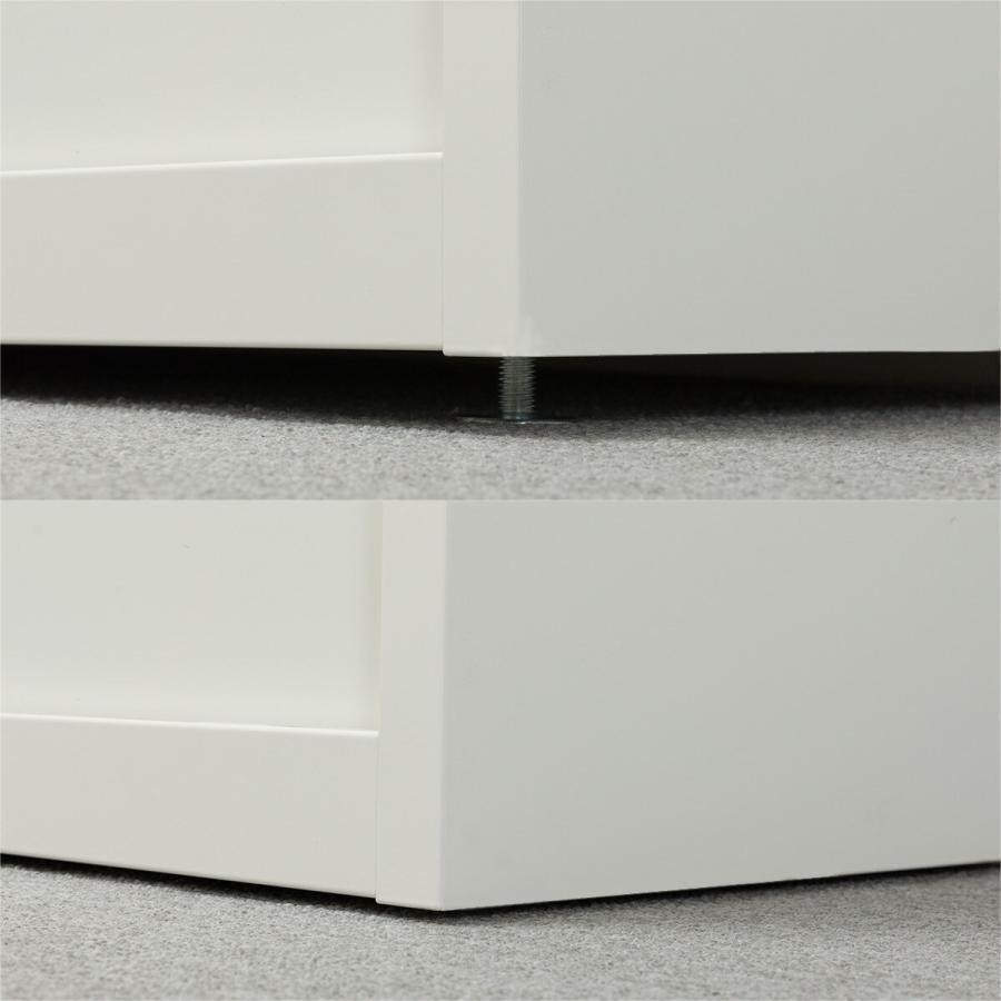 ニトリ（NITORI） スチールキャビネット(TSNS3-04N WH)ニトリ : ニトリ