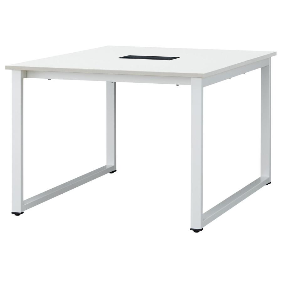 【新品・送料無料】コンパクトデスク　DBR/WH デスク ライティングデスク コンセント付き 幅90 FWD-0278-WHDB