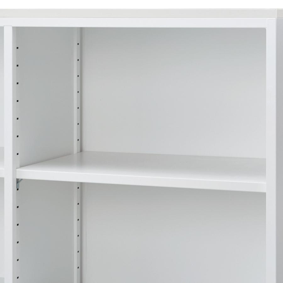 ニトリ スチール書庫(オープンタイプ NT4O WH/WH) : ニトリ Yahoo!店