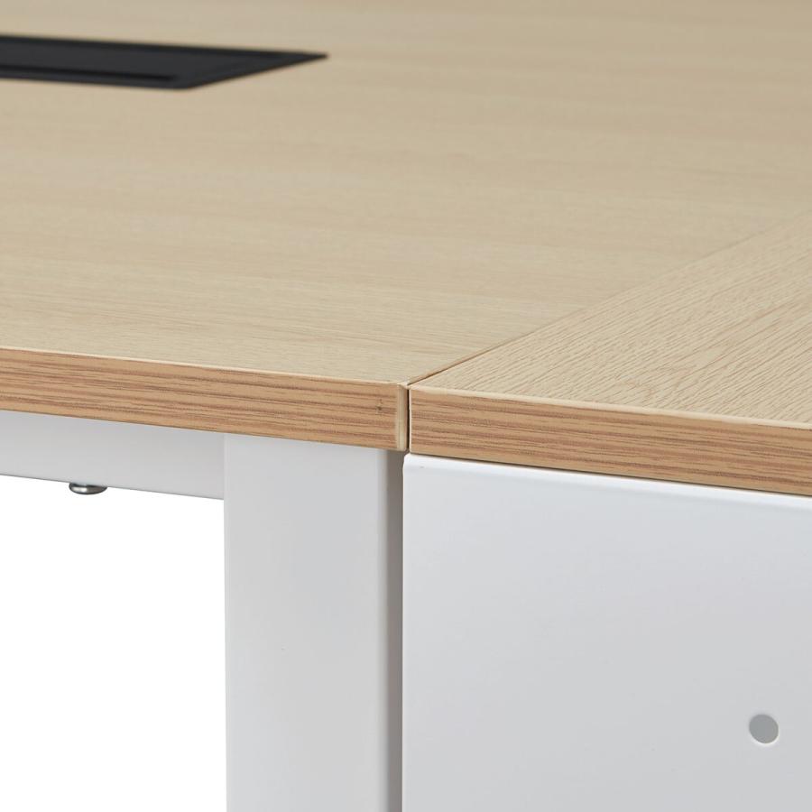 スチール書庫(オープンタイプ NT4O OAK/WH) ニトリ
