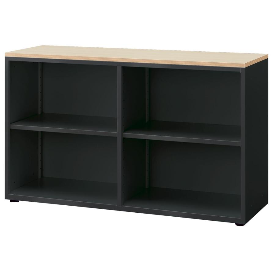 にこにこ様オーダー品です。 ニトリ スチール書庫(オープンタイプ NT4O OAK/BK) : ニトリ