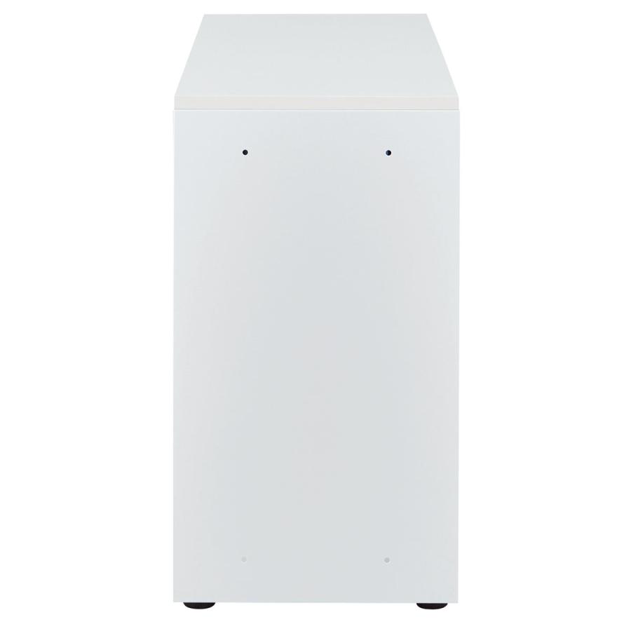 ニトリ（NITORI） スチール書庫(ロッカータイプ NT6D WH/WH