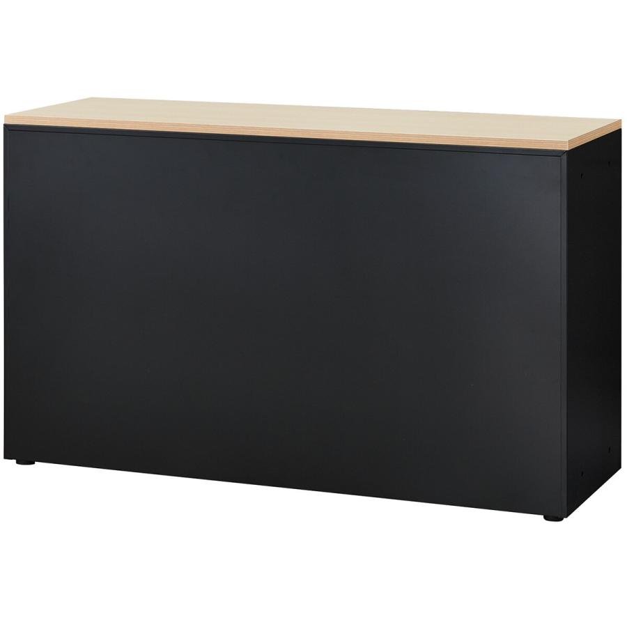 ニトリ（NITORI） スチールロッカー(NT6D OAK/BK) : ニトリ Yahoo!店