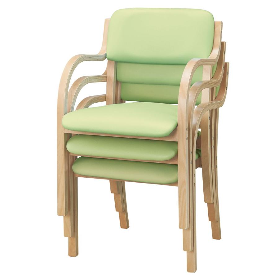 ニトリ（NITORI） 木製チェア(アネモネ LBR/LGR) : ニトリ Yahoo!店