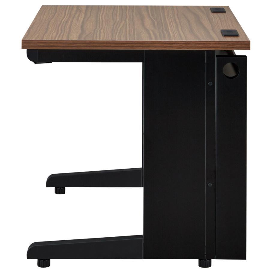 勉強机　ニトリ ニトリ（NITORI） 平机(YJC107 WN/BK) : ニトリ Yahoo!店 - 通販