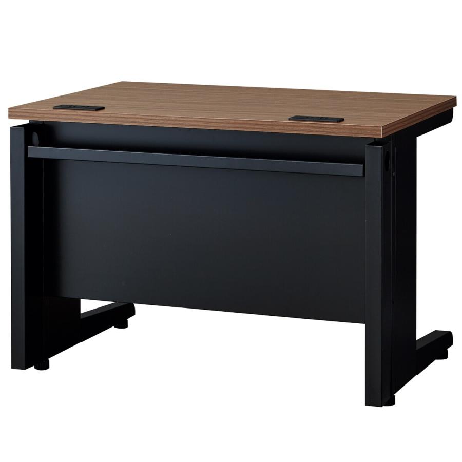 ニトリ（NITORI） 平机(YJC107 WN/BK) : ニトリ Yahoo!店 - 通販