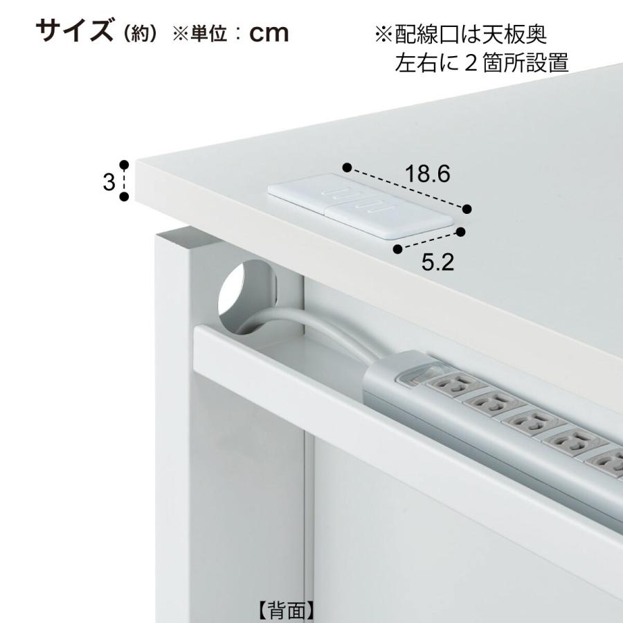 d*n様 片袖机 ニトリ（NITORI） 片袖机(YJB107 WH/WH) : ニトリ Yahoo!店 - 通販
