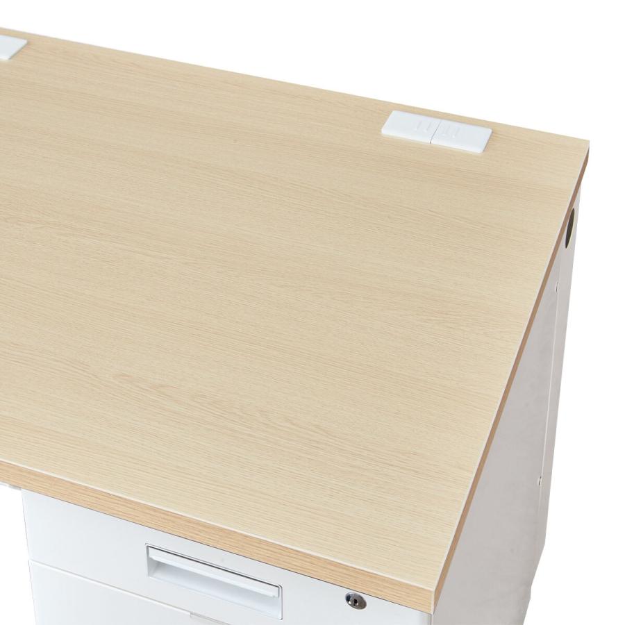 ニトリ（NITORI） 片袖机(YJB107 WH/WH) : ニトリ Yahoo!店 - 通販