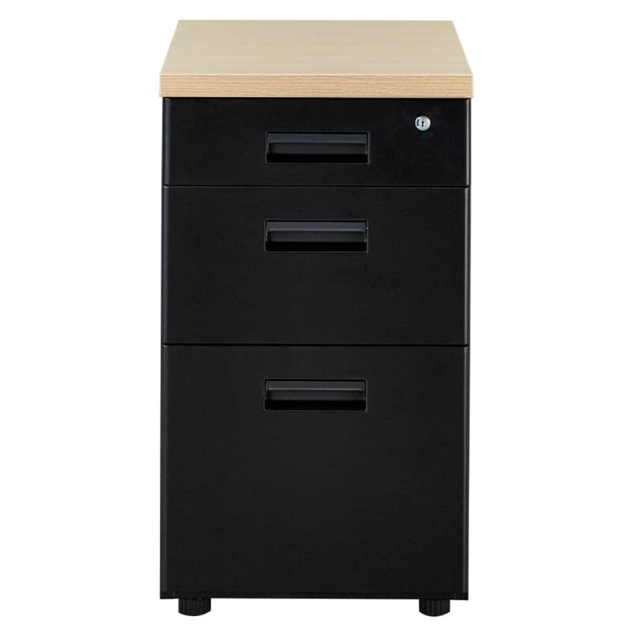 ニトリ 脇机(3段 YJD-3 OAK/BK) : ニトリ Yahoo!店 - 通販 ニトリ 脇机(3段 YJD-3 OAK/BK) : ニトリ Yahoo!店 - 通販