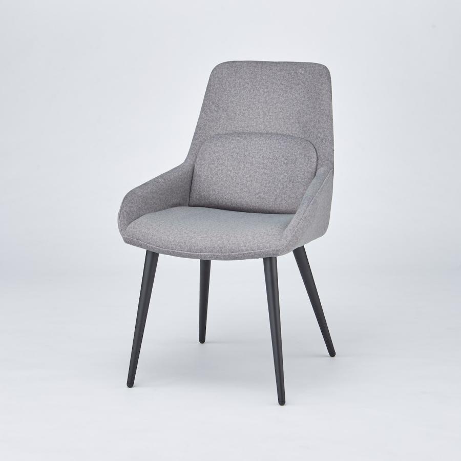 ニトリ 肘付きダイニングチェア ASM001DC GY(Living in Comfort) 食卓