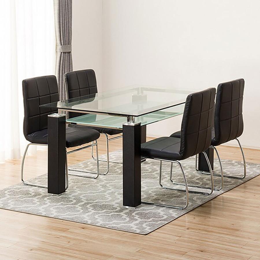 ニトリ ダイニングチェア Nシールド ニトリ ダイニングチェア( Nシールド ロフト2 H BK） 食卓椅子