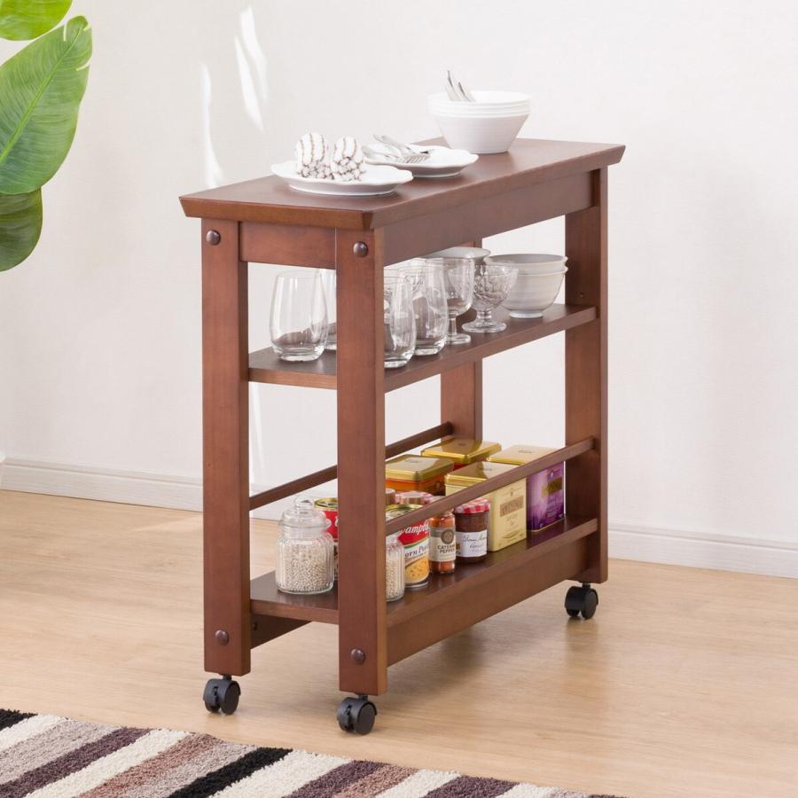 【#キッチンラック @ニトリ】未開封 欧風モダン家具 北欧スタイルのキッチンラック (幅60cm IV) | ニトリネット