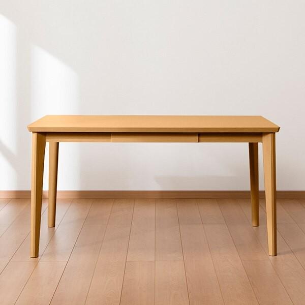 【美品 ニトリ ダイニングテーブル5点セット ミドルブラウン 135cm】 ニトリ ダイニングテーブル5点セット(T-01 165 MBR/C-57 MBR/AQ