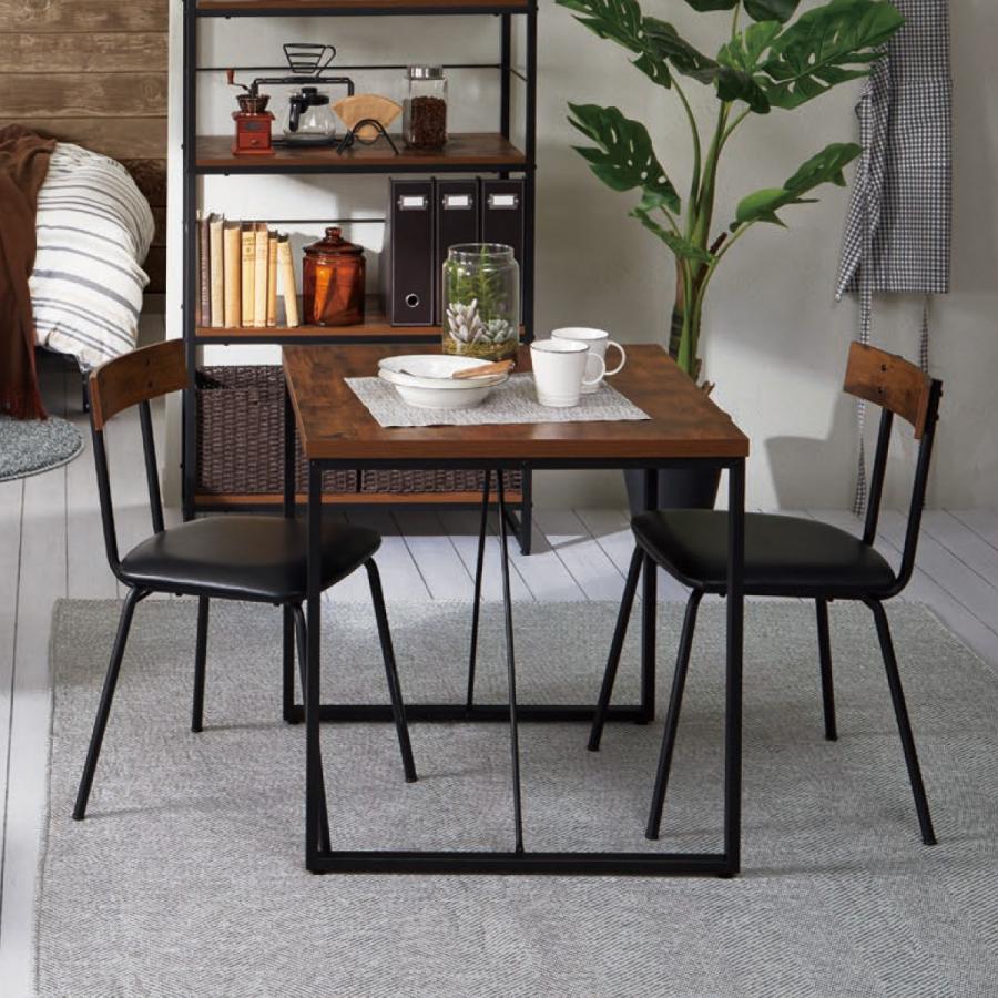 幅70cm ダイニングテーブル3点セット Dtステイン70mbr Dcステインmbr ニトリ 玄関先迄納品 5年保証 ニトリ Yahoo 店 通販 Yahoo ショッピング