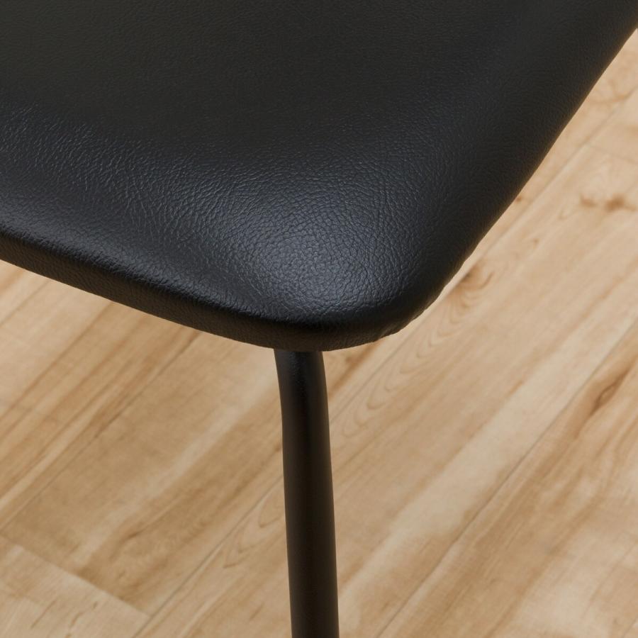 ニトリ 幅120 ダイニングテーブル5点セット(DTステイン120MBR/DC