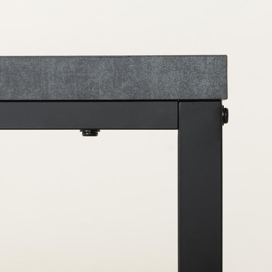 ニトリ 幅70 ダイニングテーブル(ステイン 70 GY) 2人用