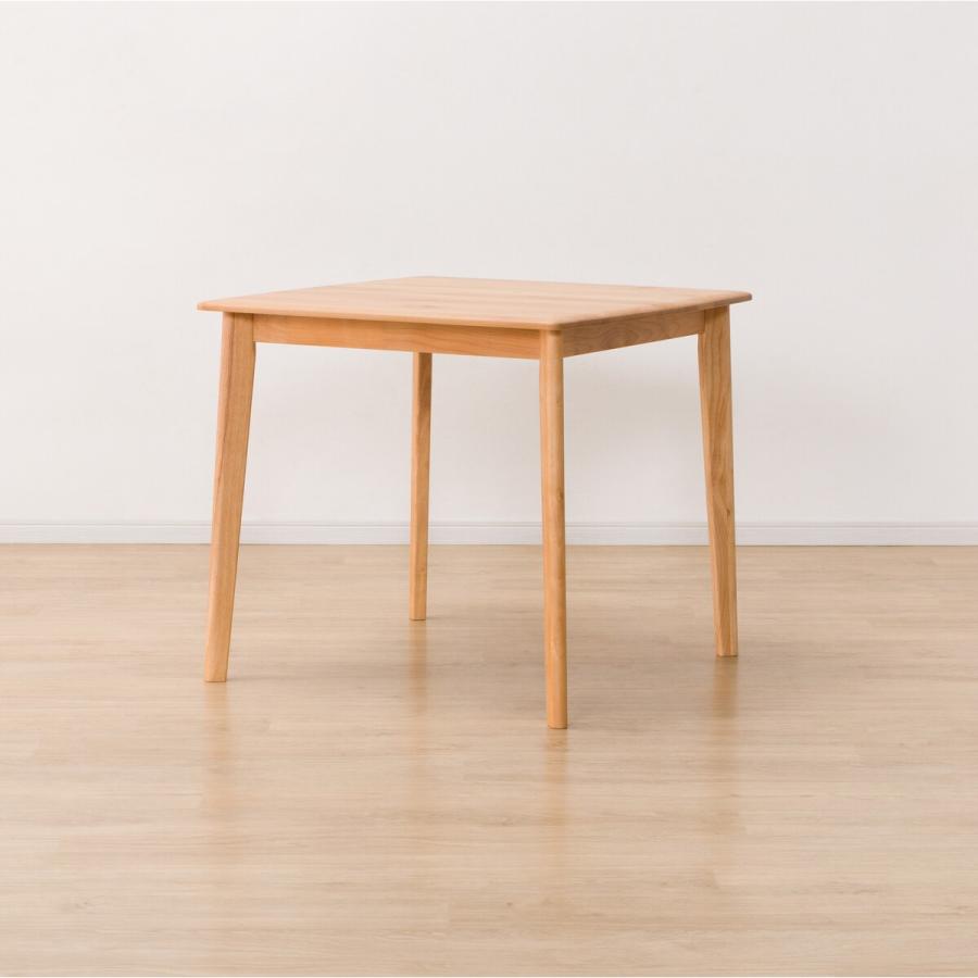 ニトリ（NITORI） 幅80 ダイニングテーブル3点セット（DTアルナス