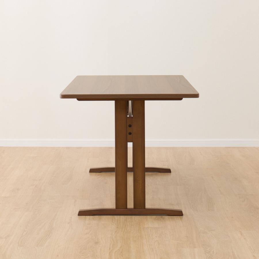 ニトリ（NITORI） 幅135 ダイニングテーブル(TLEG SI01 G 135 MBR) 4人