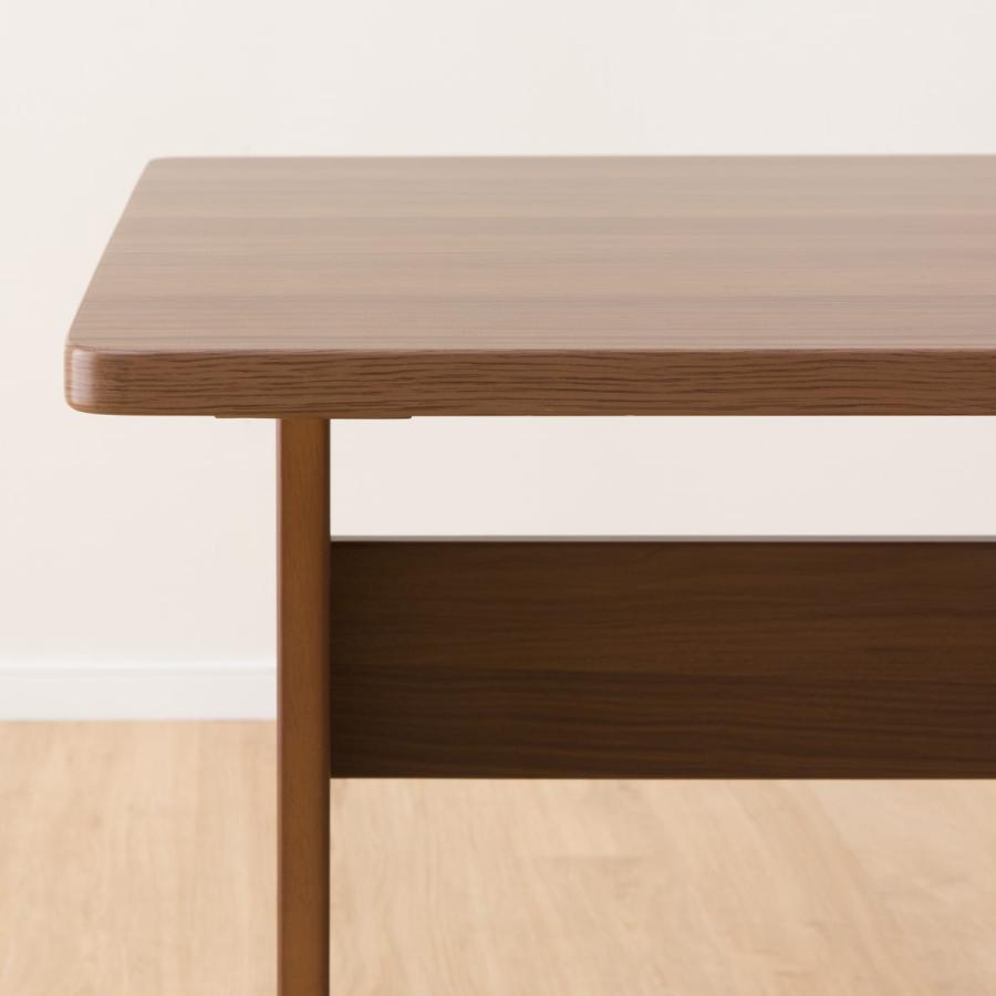 ニトリ（NITORI） 幅135 ダイニングテーブル(TLEG SI01 G 135 MBR) 4人