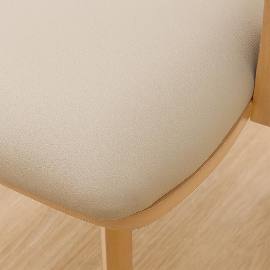 ニトリ（NITORI） ダイニングチェア(回転肘付きLG-010 LBR) 食卓椅子