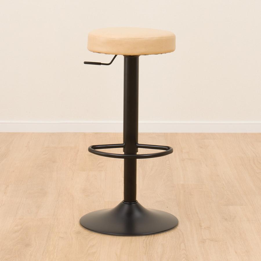 ニトリ 昇降カウンターチェア(HO102 IV/BK) : ニトリ Yahoo!店