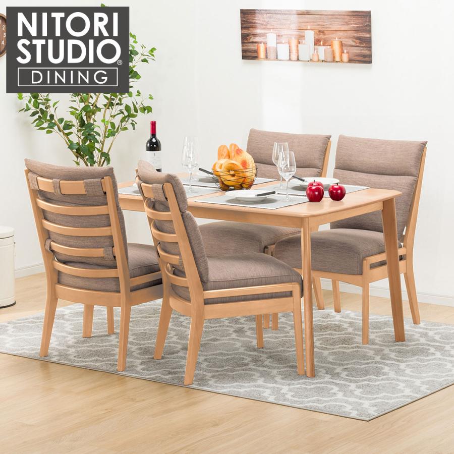 4人掛けダイニングテーブルセット【ニトリ:定価89,900円】 4人掛けダイニングテーブルセット【ニトリ:定価89,900円】