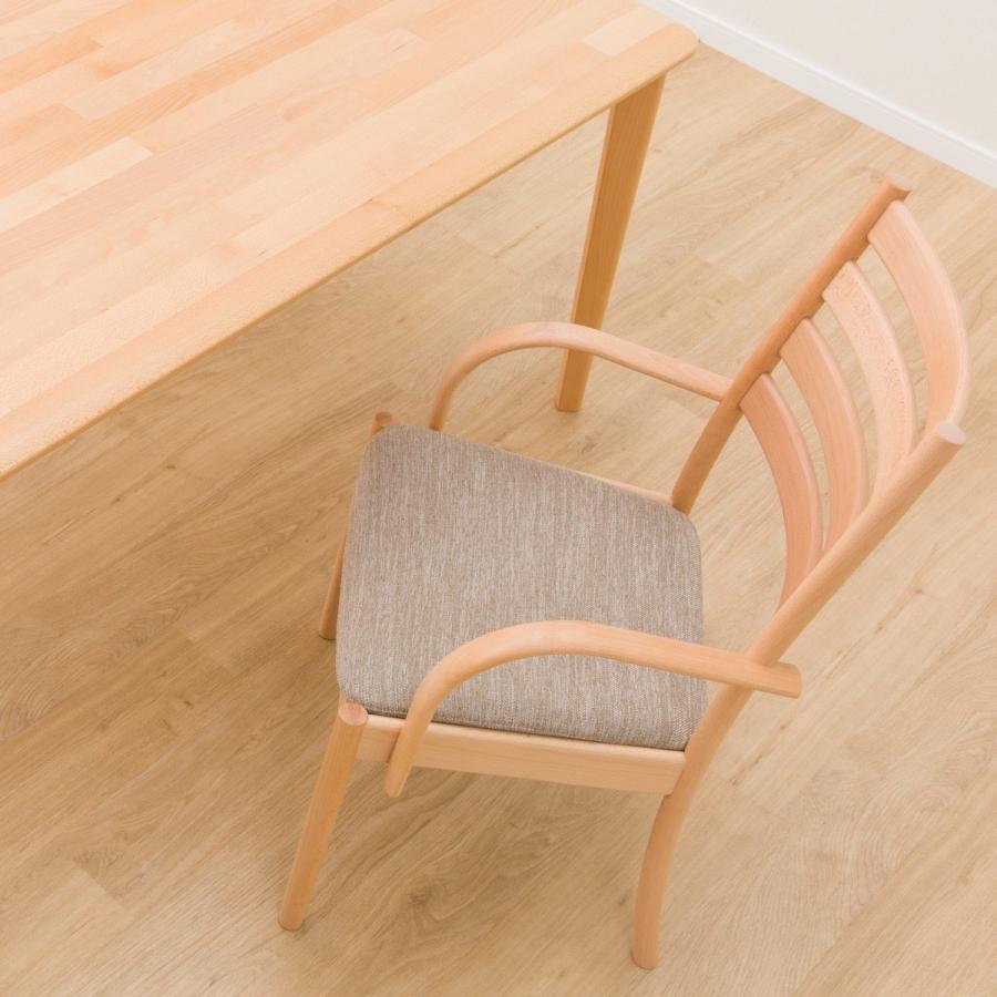 早い者勝ち訳あり！ 幅165 ダイニングテーブル7点セット(NコレクションT-01 165NA/C-07F肘付きNA DR-BE) 6人 ニトリ 【VQL2172683868】(77961円)