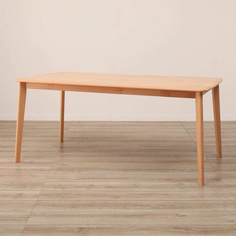 早い者勝ち訳あり！ 幅165 ダイニングテーブル7点セット(NコレクションT-01 165NA/C-07F肘付きNA DR-BE) 6人 ニトリ 【VQL2172683868】(77961円)