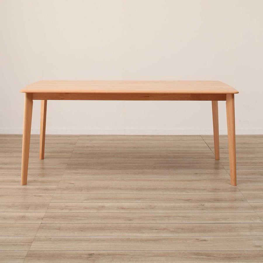 早い者勝ち訳あり！ 幅165 ダイニングテーブル7点セット(NコレクションT-01 165NA/C-07F肘付きNA DR-BE) 6人 ニトリ 【VQL2172683868】(77961円)