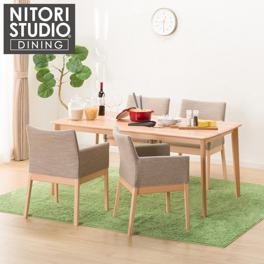 ビタミンカラーのハーモニー ダイニングテーブル5点セット(N